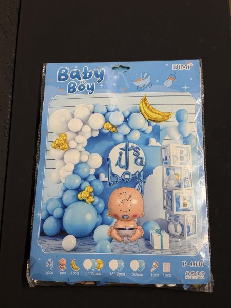 بكج بلالين بيبي its a boy