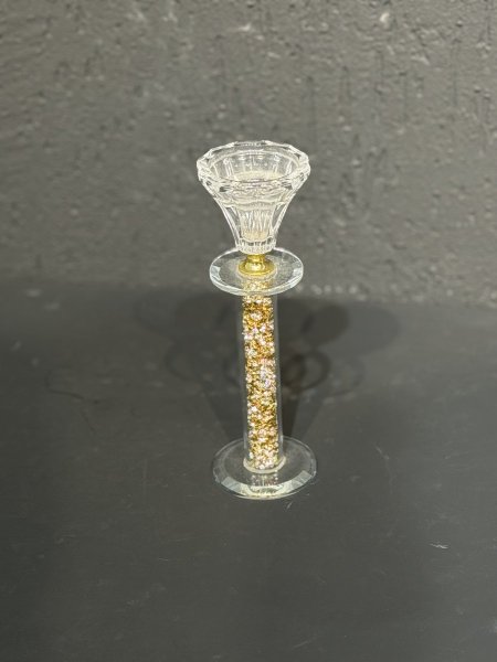 يد مسكة عرايس زجاج ( ارتفاع 20سم )