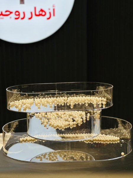 صواني أكريليك شفاف بيضاوي طقم ( 3 قطع ) <br> <span class='text-color-warm'>سيتوفر قريباً</span>